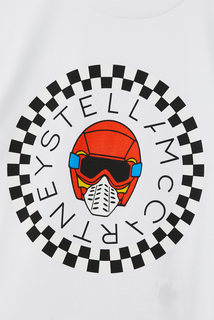 Helmet Graphic T-Shirt